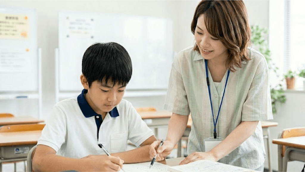 個別指導の様子